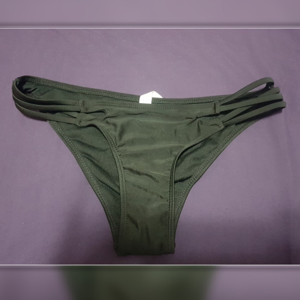 Black bikini bottom